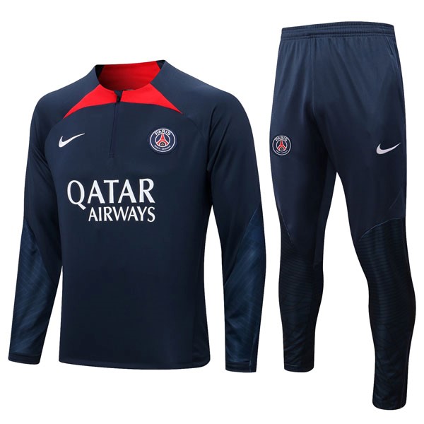 Sweatshirts PSG 2022-23 Blau Rote